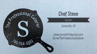 Big Brother's Big Sister's Zanesville Buckeye Pep Rally Sponsors - Chef Steve Logo